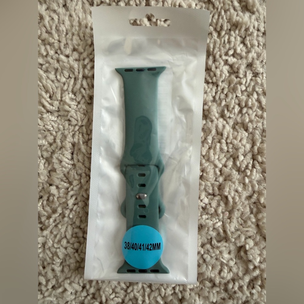 Sage green Silicone Watch Band 38/40/41/42MM